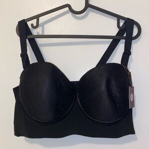 Black Lace Bra 42E .DD brand fallSweet